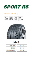 Sport RS Tyres