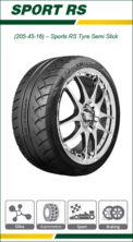(205-45-16) – Sports RS Tyre Semi Slick
